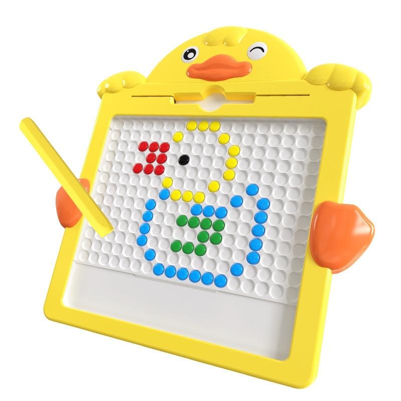 Children Double-Sided Magnetic Color Large Drawing Board Toy Early Learning Toy Education Cute Cartoon Magnet Toy
