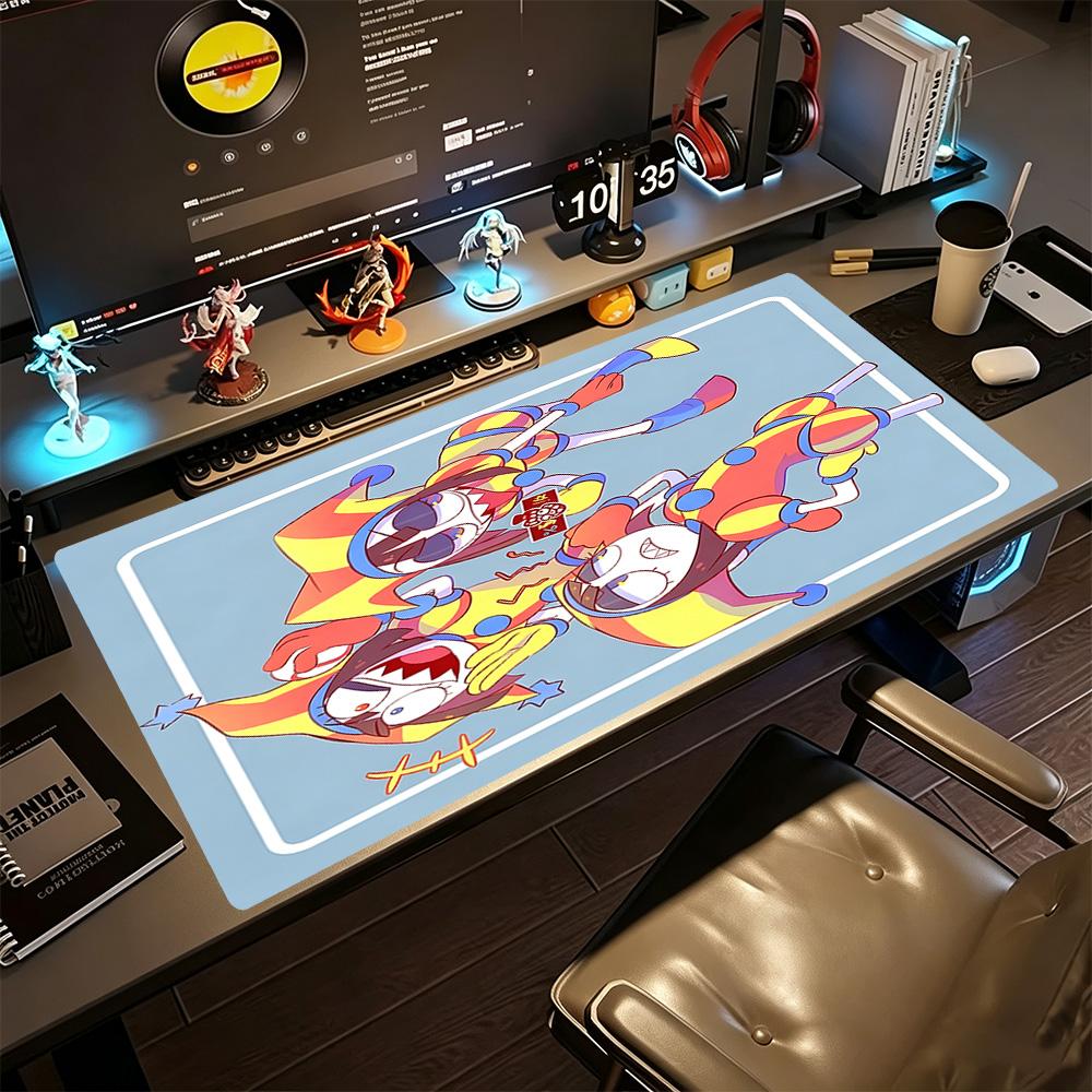 Jester's Carnival Gaming Mouse Pad Office Mouse Mats Office Mouse Mats Non-Slip Rubber Base Suitable for Office Gaming PC Laptop