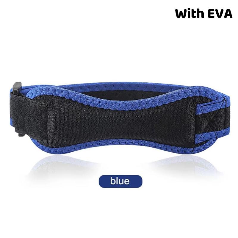 

1 Pcs Knee Patellar Tendon Knee Support Strap Brace Adjustable Shock Absorption Compression Knee Pad Sleeve For Basketball A2