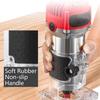 33000RPM High Quality Electric Wood Trimmer Handheld Woodworking Engraving Slotting Palm Router Home DIY Tool Set