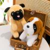 Cartoon Bell Neck Ring Famous Dog Plush Toy Children's Erha Sha Pi Dog Doll Beagle Doll Cub Machine