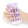 Nail Polish Novidades Designer Women Salon Nail Decals Sticker Pure Solid Tips Nail Self Set Co K7H2