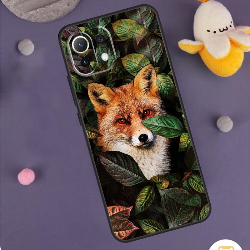 Cute Fox In Autumn Case For POCO X3 X5 X6 M6 Pro F6 F3 F5 M5s Xiaomi 14 13 Ultra 12 Lite 11T 12T 13T Pro Cover