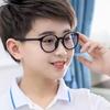 Kids Anti-Blue Glasses Anti Radiation Eyeglass Anti Rad Glasses for Kids Against Blue Light Eyeglasses Replaceable Lens