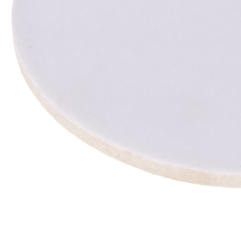 Polishing Pads Wool Felt Abrasive Wheel 50/75/125/ 150/180Mm Soft Felt Discs For Glass Stainless Steel Polish Repair Scratche