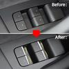For Tesla Model 3/Y/3+ for Model Y Launch 2025 Window Lift Button Sequ Trim ABS Chrome Window Switch Button Cover Accessories