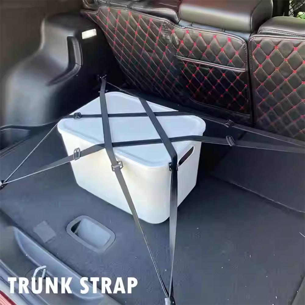 Car Trunk Organizer Elastic Straps for Jeep Wrangler TJ JK JL Gladiator JT 4XE 1997-2025 Cargo Storage Strap Rope Hook Accessory