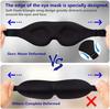 3D Sleeping Mask Block Out Light Sleep Mask For Eyes Soft Sleeping Aid Eye Mask for Travel Eyeshade Night Breathable Slaapmasker