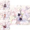 Atemberaubender Hololive Vtuber Schlüsselanhänger mit Gawr Gura Mori Usada Fubuki Suisei für Anime-Fans