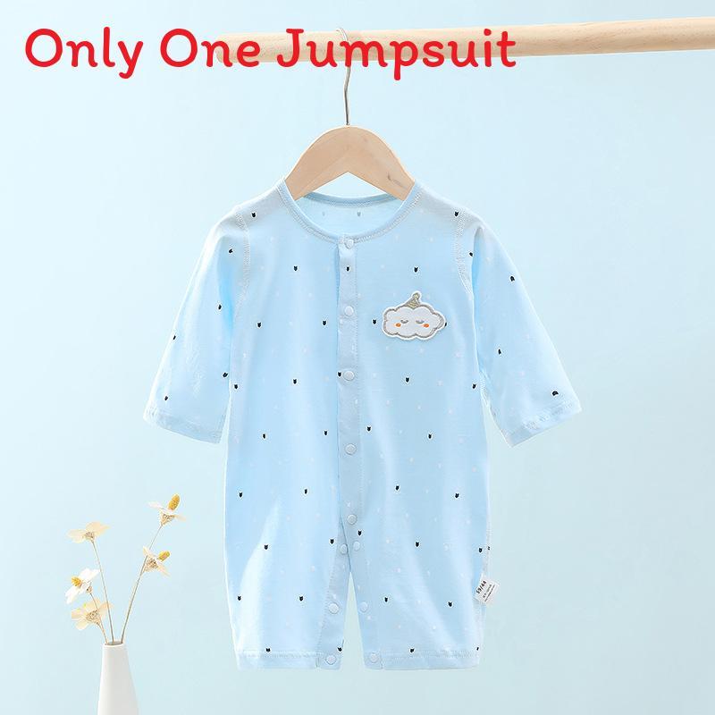 

Baby Cotton Swaddle Sleepwear With No Bone Design For Newborns And Infants 59cm синий