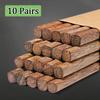 10 Pairs Natural Rosewood Chopsticks Wooden Chopsticks Chinese Sticks To Eat Tableware Sushi Sticks Kitchen Utensils KZ003