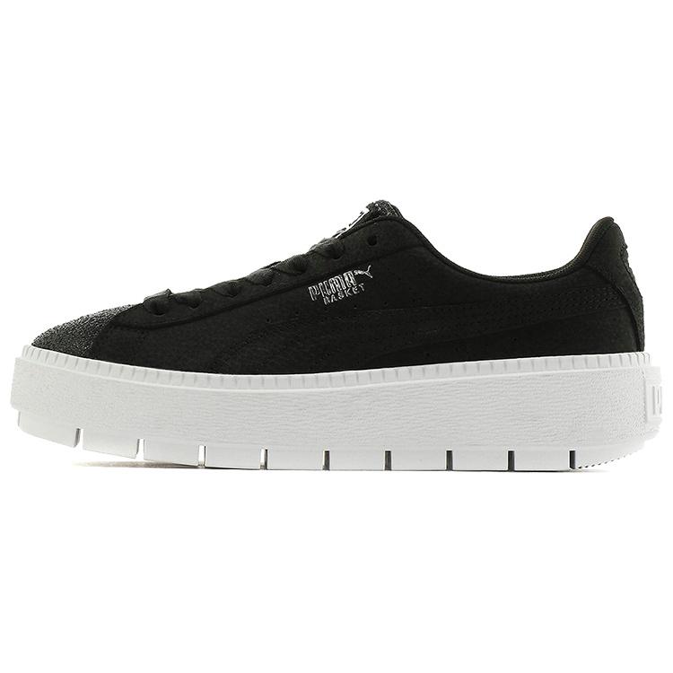 (WMNS) PUMA Biohacking Platform Low-top Black/White Women s 369160-03 EU 39