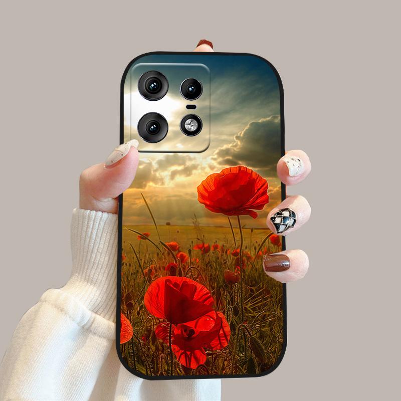 Cartoon Luxury Coque For Motorola Edge50 Pro Case Edge 50s Pro Silicone Soft Phone Cover For Moto Edge 50 Fusion 5G Protector
