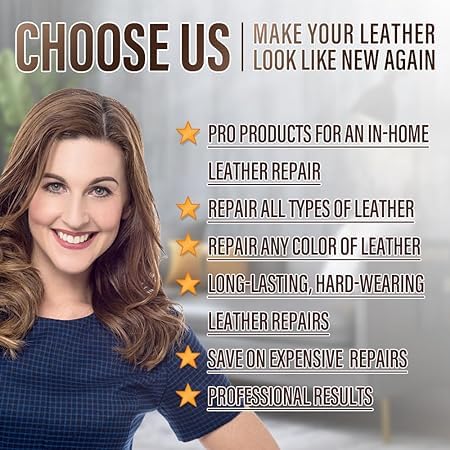 ARCSSAI Leather & Vinyl Repair Kit - Repair agent for