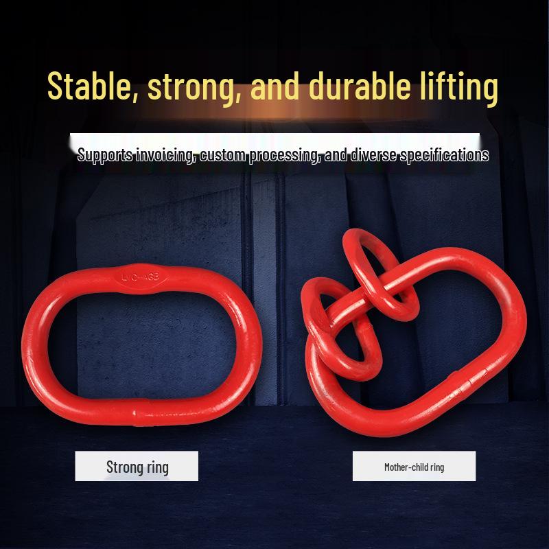 High-Strength Alloy 8-Shaped Universal Lifting Ring