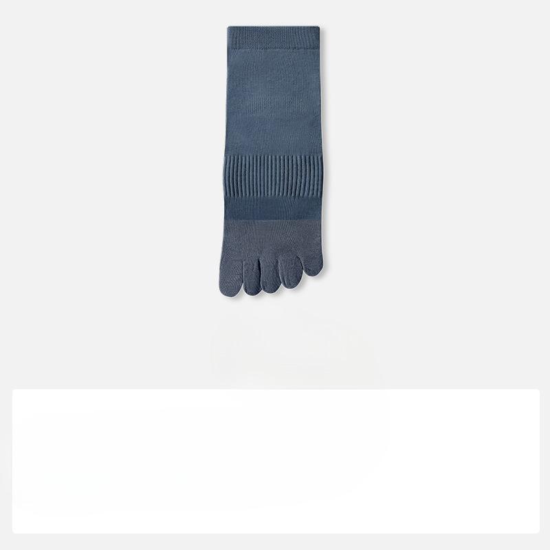 Cotton Five-Finger Socks Men's Pure Cotton Split-Toe Summer Odor-Resistant Anti-Fungal Men's 100% Cotton