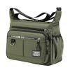 2025 Men's Large Capacity Wear-Resistant Multi-Pocket Shoulder and Messenger Backpack