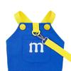 Embroidered Dog Vest: Spring/Summer Pet Harness with Letter Design