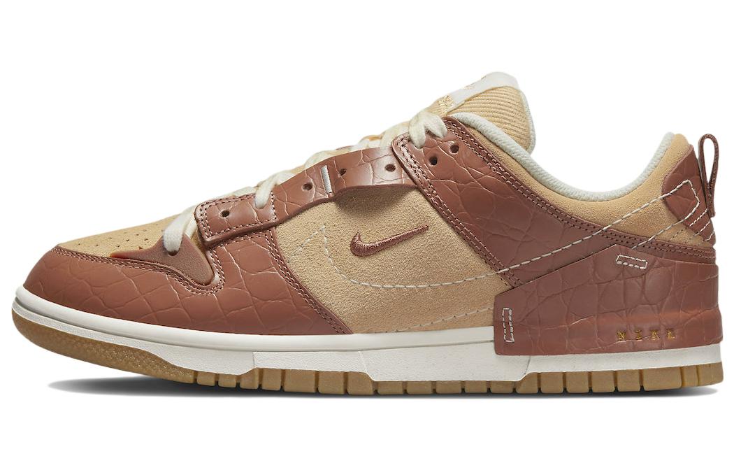 Nike Dunk Low Disrupt 2  Brown Crocodile  Women s DV1026-215 36.5