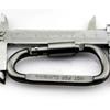 Tactical D Shape Keychain Hook Buckle Clip Carabiner Hanging Fit Outdoor Silver Camping Survival Edc.