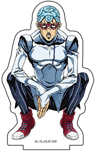 JoJo's Bizarre Adventure: Golden Wind Original Big Acrylic Stand Assassin Team (7) Ghiaccio