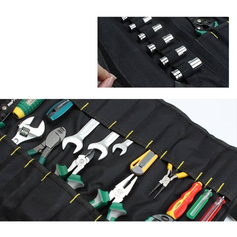 Oxford Cloth Tool Storage Bags Folding Wrench Bag Repair Bag Portable Storage Bag