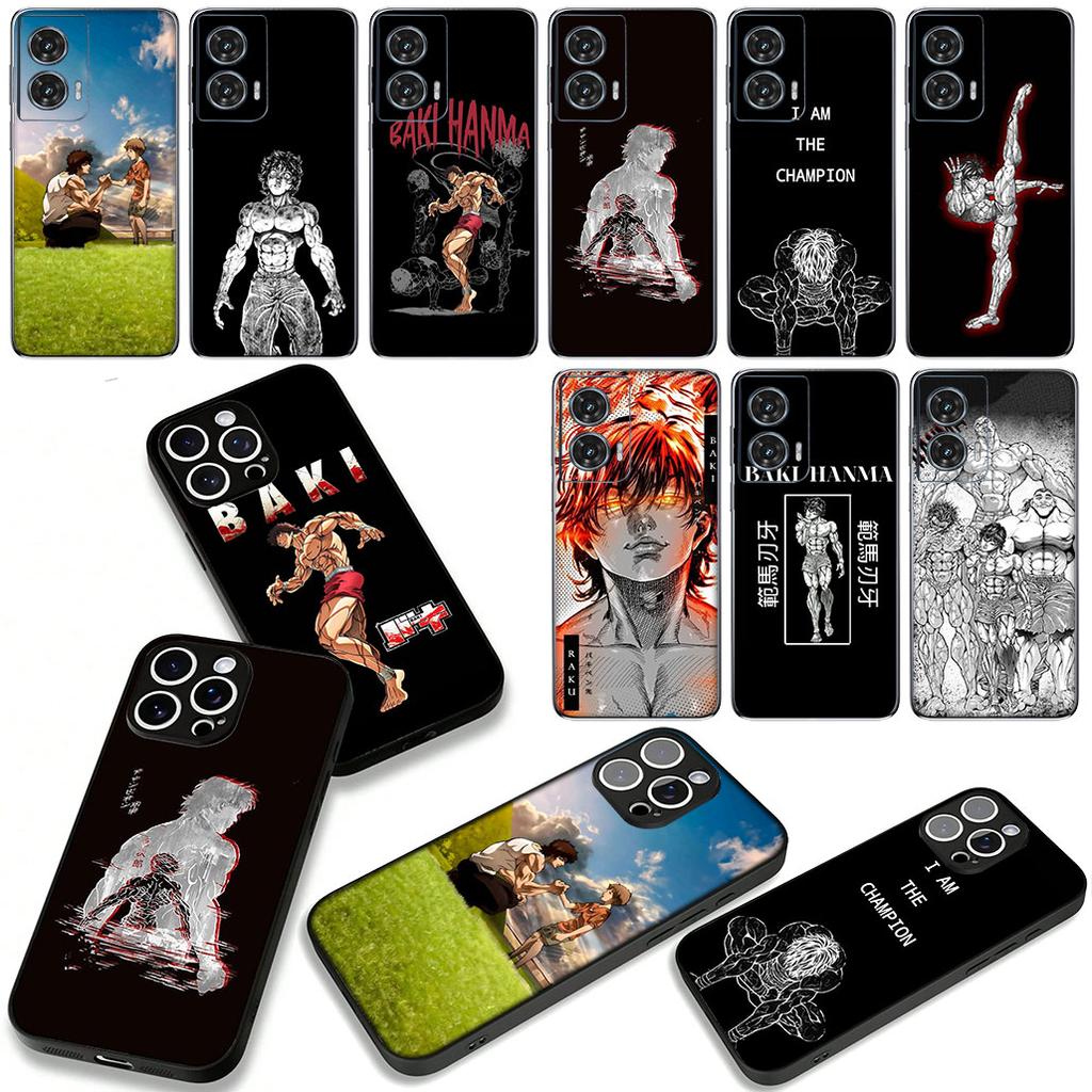 Baki Cartoon Hanma Phone Cover Case for Xiaomi Redmi 15C 15 A4 A5 9A 9T 10A 10C 9C NFC 14C Note 11 9 10 Pro 8T Casing