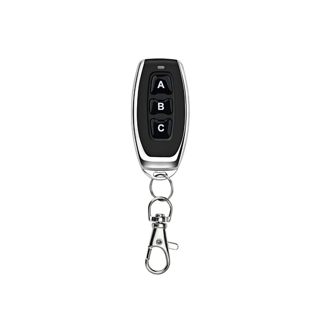433Mhz Universal Wireless Remote Control Switch DC 12V 10A Relay Mini Receiver 3CH Remote Control For Home Led Light Lamp