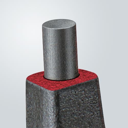 KNIPEX 4821-J31 Precision Snap Ring Pliers, Bent