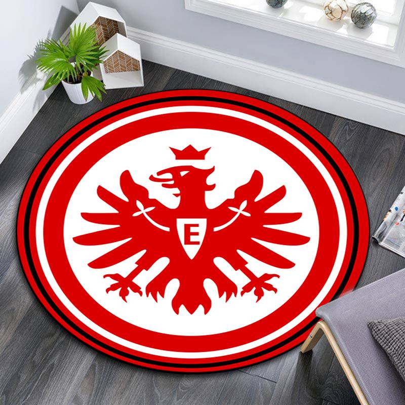 Eintracht Frankfurt Round Area Rug Under Office Chairs Bedroom Living Room Home Decor