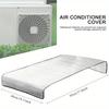 2PCS Air Conditioning Cover Outdoor Sun Rainproof Anti-Dust Anti-Snow Cleaning Cover Home Air Conditioner Keep Cleaning Tool