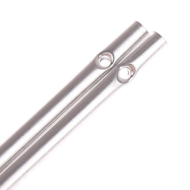 5Pcs Different Length Wind Chime Tubes Set Silver Tone Wind Chime Making Kit