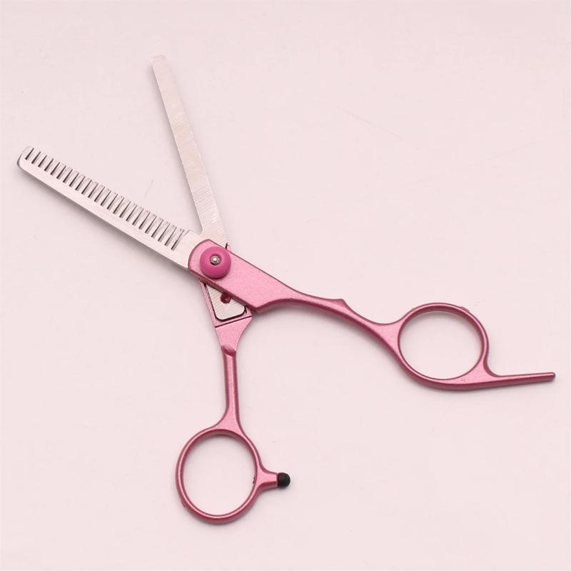 Hair Cutting Scissors 6" Japan Stainless Steel Hairdressing Scissors Thinning Shears Hair Scissors Set Styling Tool