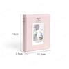3 Inch Portable Photo Album 64 Pockets Instax Mini PU Leather Binder Photocards Photo Album for Fujifilm Instant 12//11/9 Camera