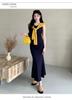 2026 Summer Elegant Maternity Tank Dress & Knit Shawl Two-Piece Set