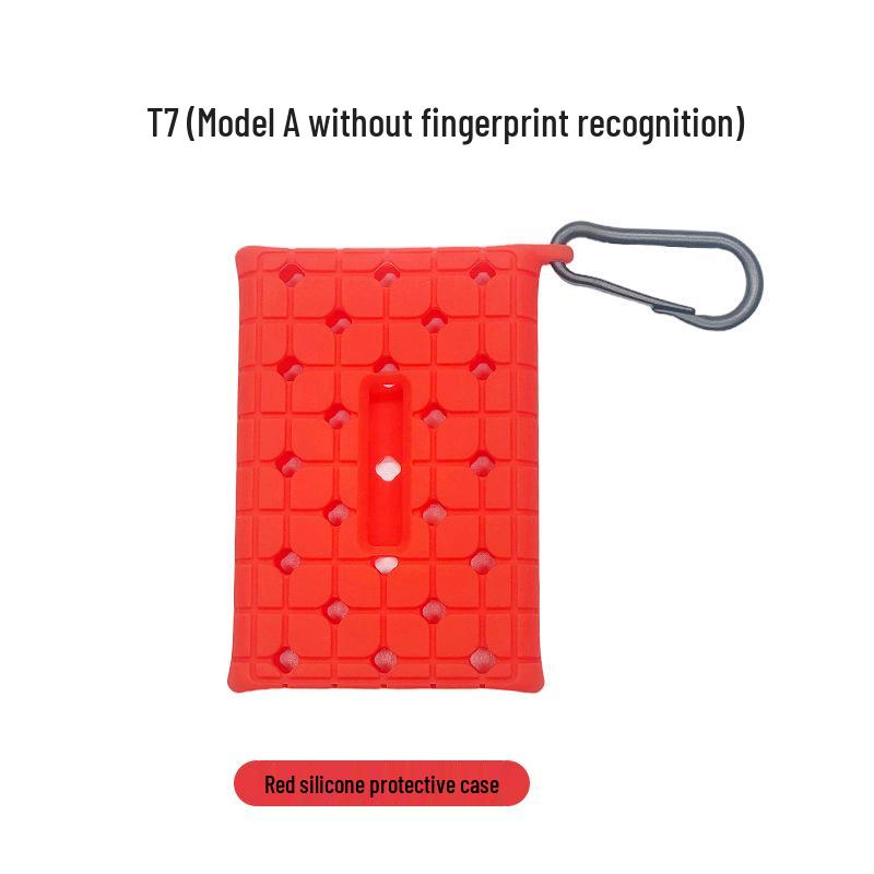 Silikonové ochranné pouzdro pro přenosný SSD Samsung T7 Touch & T9