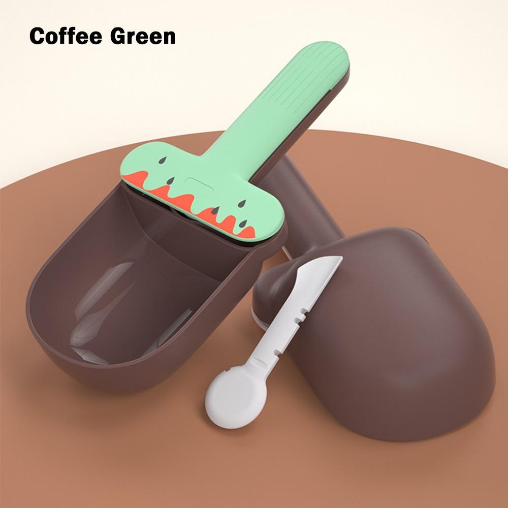 New Sealing Bag Clip Pet Food Scoop Multifunctional Bag Sealing Pet Food Shovel Pet Feeding Pet Supplies Cat Feeding Scoop Tool