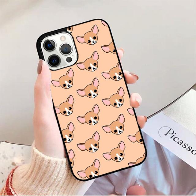 Love Chihuahua Dog Mom Puppy Phone Case for iPhone 17 Air 16 16e 15 Plus for Apple 13 11 12 14 Pro Max coque fundas