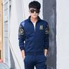 Büyük Beden Eşofman Erkek Tam Boy Spor Takım Elbise İki Parçalı Moda Kazak