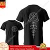 Viking Runic Compass T Shirt Funny Trip Tshirts Short Sleeve Tops Fashion Casual Harajuku Cotton Tshirt Men Women Brand Tshirt