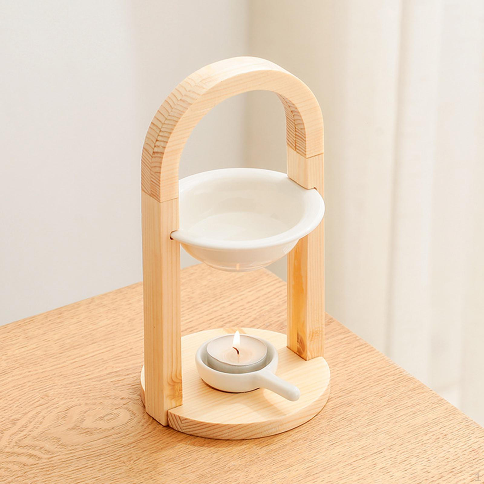 

Аромадиффузор для эфирного масла, декоративный диффузор для медитации, спальни, ванной комнаты, цвет дерева Wood Color