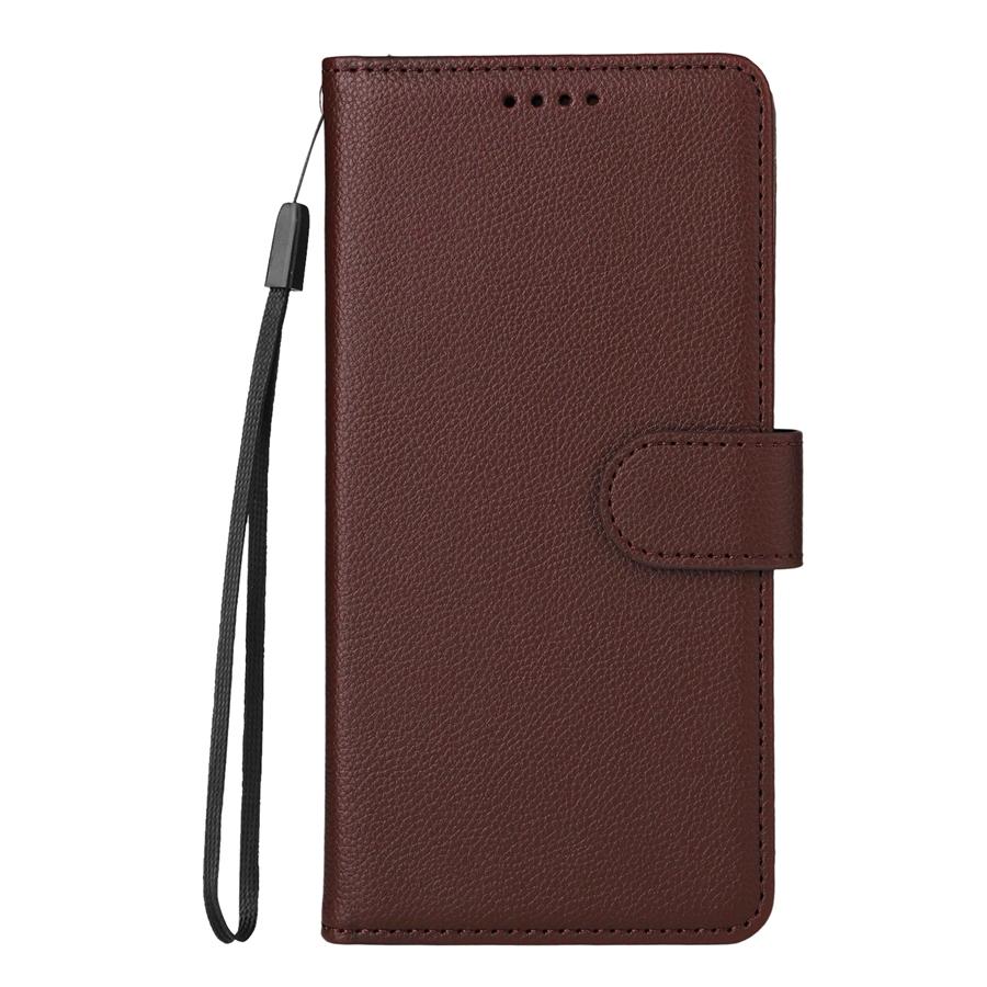 RFID Blocking Wallet Case for iPhone/Samsung 3 Card Slots + Cash Pocket Adjustable Kickstand | Textured Vegan Leather Phone Cover