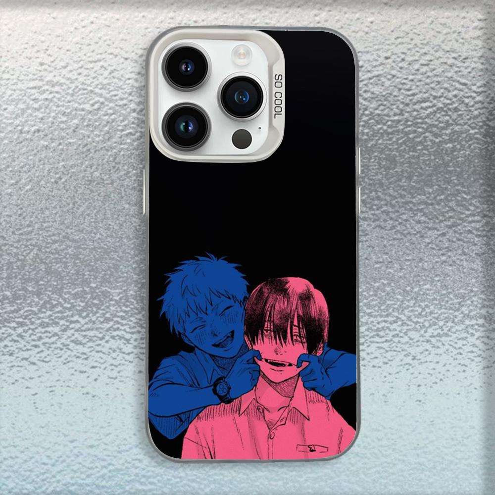 

Чехол для телефона с мангой Летний Хикару умер для iPhone 16,15,14,13,12,11,Mini,Pro,SE,MAX Белый Матовый Ударопрочный Чехол iPhone13mini