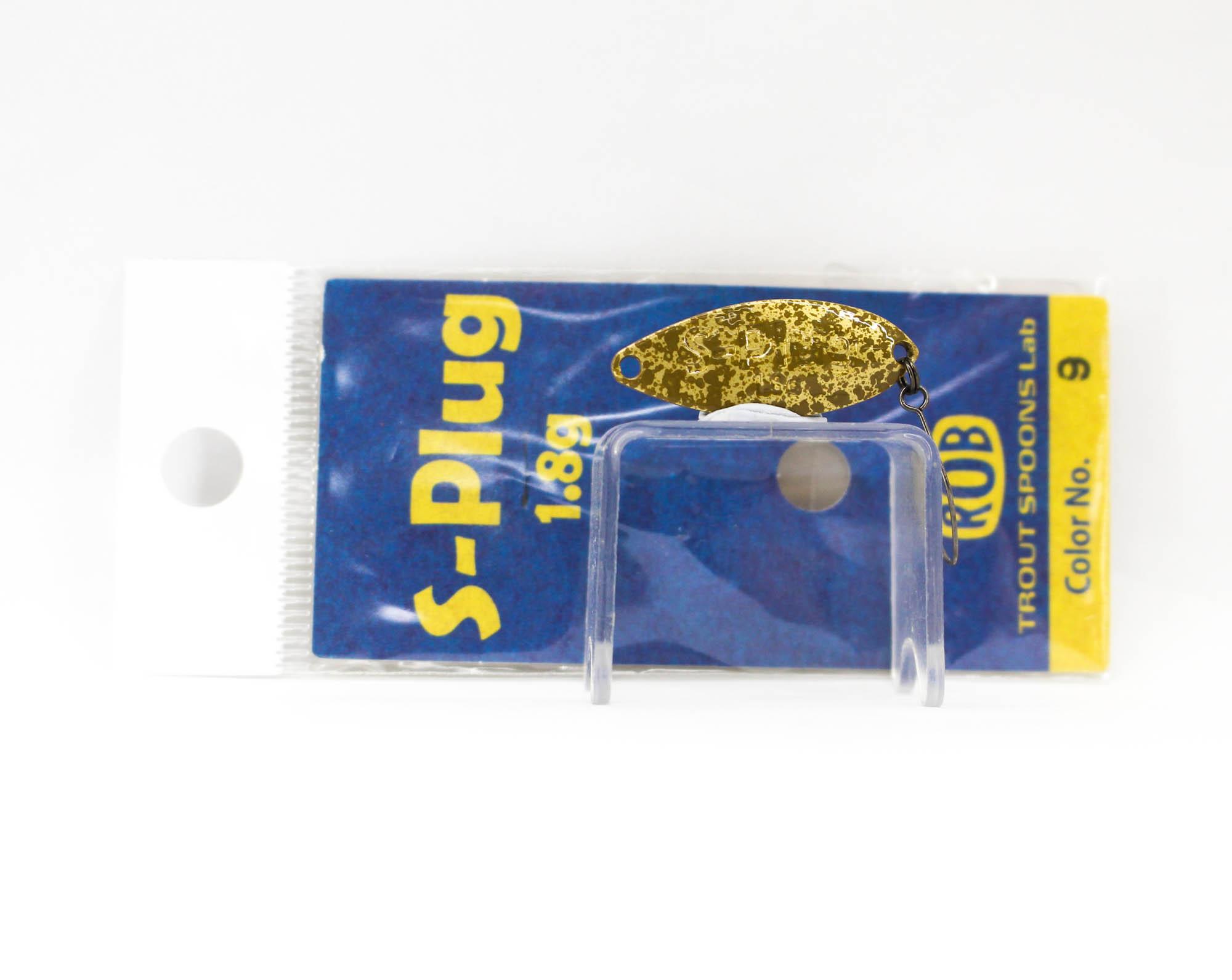 

Rob Lure Spoon S Plug 1.8 grams Sinking Lure 9 (5838)