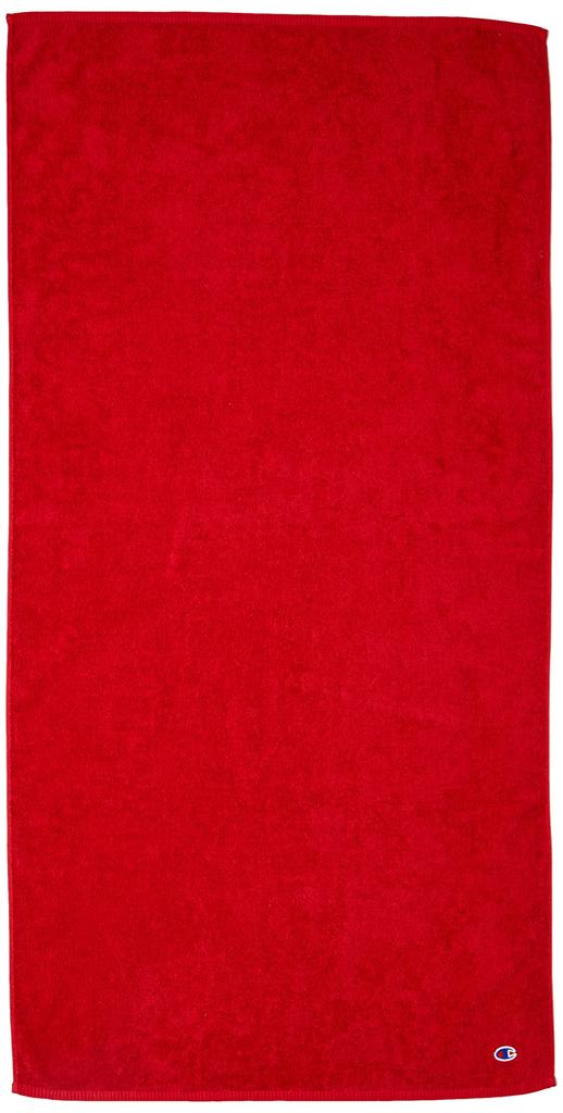 Champion Bath 60 X 120 with Measuring 5065005800 Towel, Approx. Cm, Patch, Red,