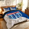 Pec Zwolle Pattern Bedding uilt Set uilt Cover Pillowcase Home Decoration Birthday Gift (1 * duvet cover + 2 * pillowcase without core)