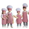 Baby Photography Props Chefs Apron and Hat for Boy Girl Outfit Photo Shoot Clothes Baby Photography Costume Clothing