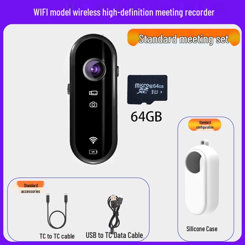 Thumb Action Camera for Cycling & Mountaineering - HD 1080p Ultra-Wide Angle 