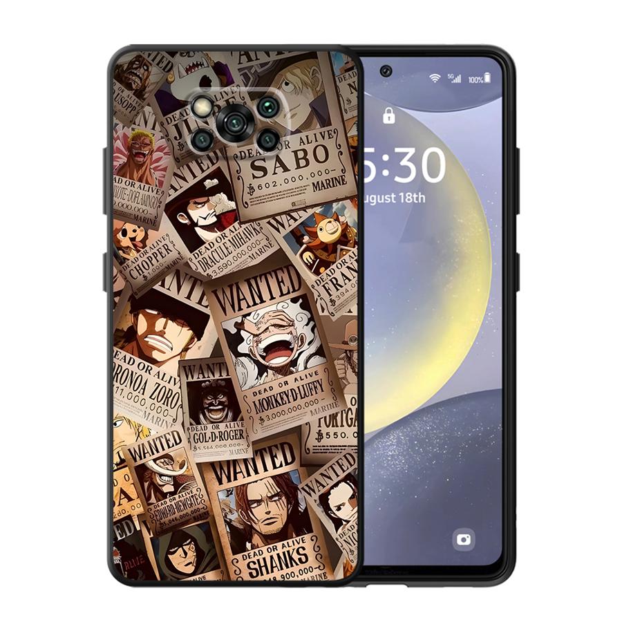 

Soft Shell Case for Xiaomi Poco X4 Pro C40 C50 C75 X5 X7 C71 X3 NFC M5s M7 F3 F7 M3 M4 Pro C51 C61 One Piece Poster Poco C50