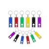 Flashlight Keychain Small Square Keyring LED Light Pocket Key Holder Backpack Handbag Lamp Fashion Gift for Women Men